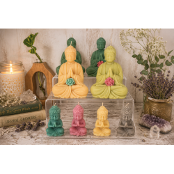 Handcrafted Budhha Candles