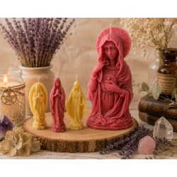 Handcrafted Virgin Mary Candles