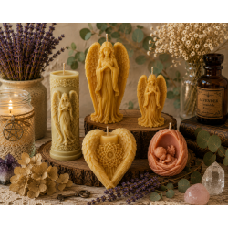 Handcrafted Angel Candles