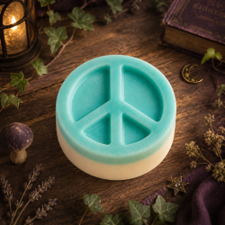 Handcrafted Teen Peace Sign Soap