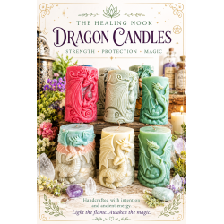 medium Dragon Candles